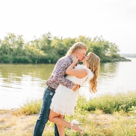 Lulu's White Ruffled Mini Dress - Picture 5 of 5